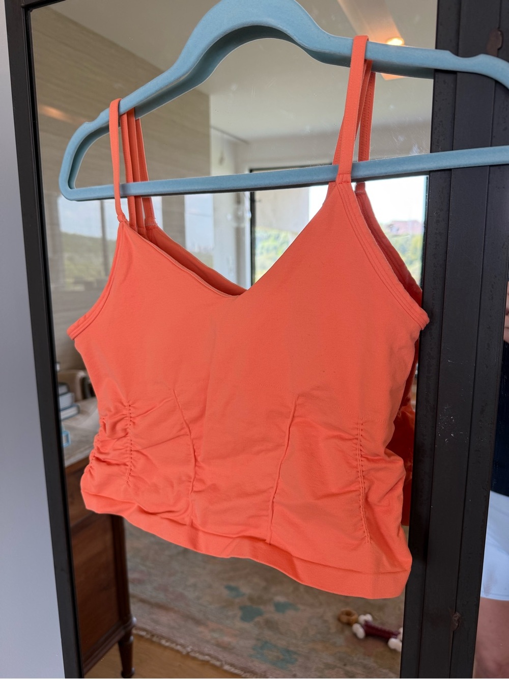 FP Movement by Free People Orange V-Neck Cropped Cami